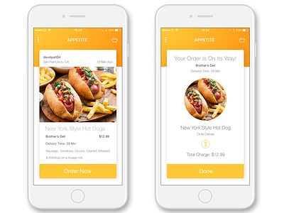 Instagram for ordering food? food instagram ios mobile ui design ux