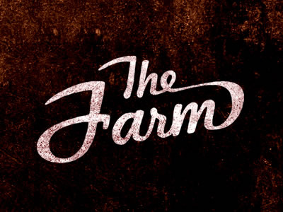 The Farm farm name logo design