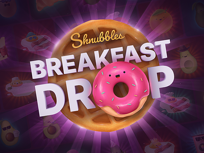 Shnubbles Breakfast Drop Logo