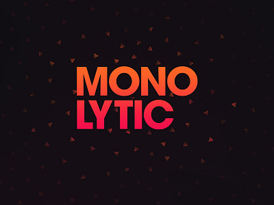 monolytic Wallpaper logo monolytic triangles ui ux wallpaper