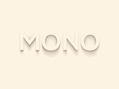 MONO mono monolytic wallpaper