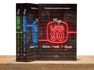 Book Cover - My... 70s, 80s, 90s / Moje lata 70, 80, 90 book book cover cover cover design cover layout design