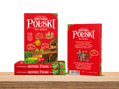 Book Cover -  Illustrated Polish History for children