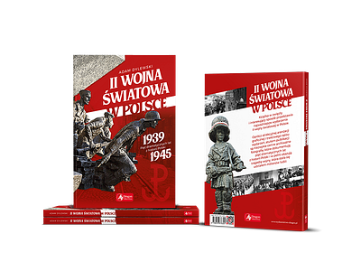 Book Cover - World War II in Poland book book cover cover cover design cover layout design history book history cover
