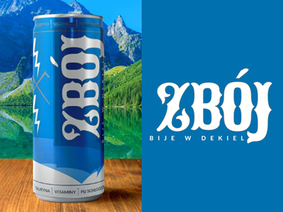 Packing Design - Robber - Zbój - Energy drink