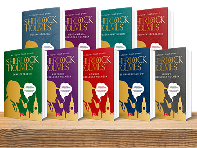 Book Cover - Sherlock Holmes Series