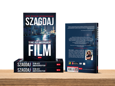 Book Cover - This is not an American movie book book cover cover cover design cover layout design nadiaszagdaj novel szagdaj thriller