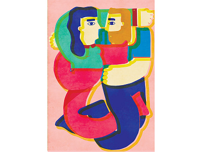 It's complicated book illustration character complicated couple illustration love man woman