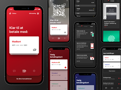 Dankort app app contactless design finance mobile payment