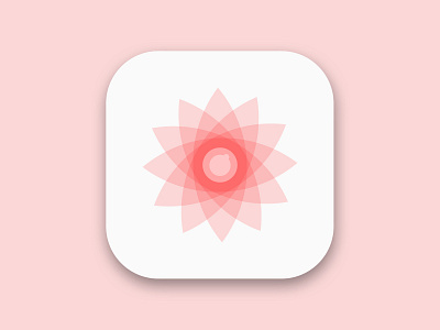 Flower App Icon app appdesign dailyui dailyui005 icon icondesign ui uidesign visualdesign