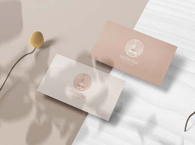 Logo for LOOKUM: Beauty Room ad ads beauty brand id branding corporate id design graphic design identity illustration logo logotype