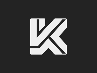 K lettermark clean elegant letter logo lettermark logo monogram simple