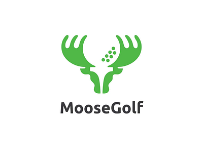 Moose golf golf logo moose