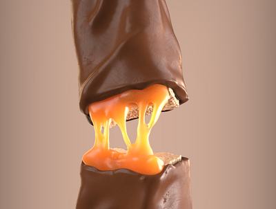Choco Candy Bar 3D Design 3d design graphic design product visualization