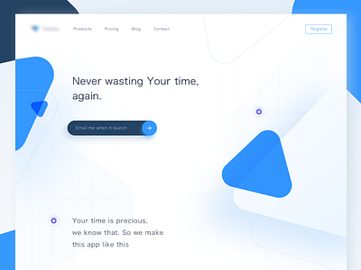 Web Layout design minimal ui ux