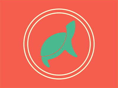Just a Turtle design icon illustration illustrator