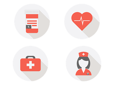 Health Icons flat icon icon set icons icons by alfredo illustrator