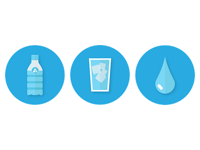 Water Icons blue icon icon pack icon set icons illustrator water water icons web icon