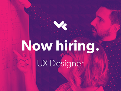 Now Hiring - UX Designer career design designer digital hiring inventor iot job now ui user experience ux