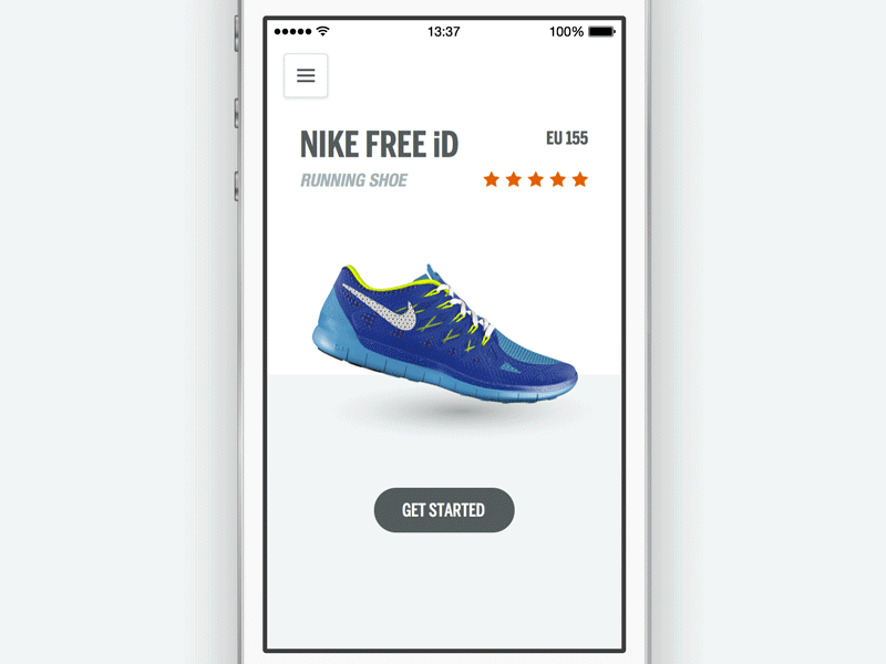 NIKEiD Custom Shoes clear configurator custom design flat id nike shoes steps