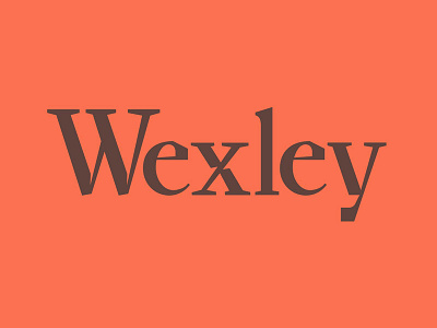 Wexley Typeface