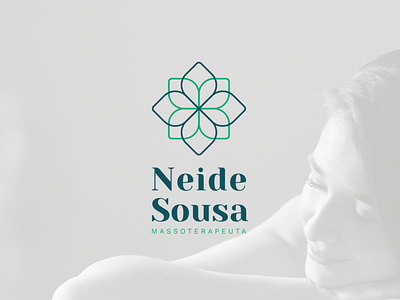 Neide Sousa - Massoterapeuta branding design logo