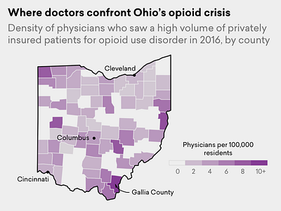 Let's make a bunch of maps for each state amino cartography data visualization ohio