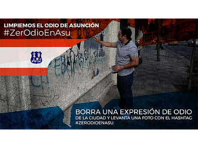 Political campaign asunción clean paraguay politic wall