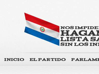 Paraguayan flag campaign flag lista paraguay website wordpress