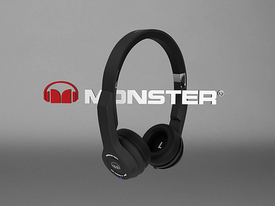 Monster Headphones 3d blender headphones monster