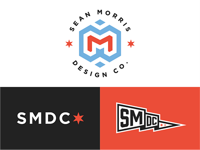 Sean Morris Design Co. branding chicago logo logo design pennant sports star