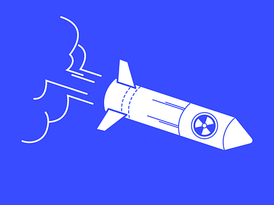 Nuclear Missile illustration missile