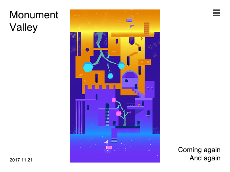 Monument Valley Coming Again And Again By Rainze On Dribbble