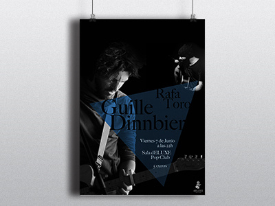 Guille Dinnbier's Concert Poster concert guillle dinnbier poster