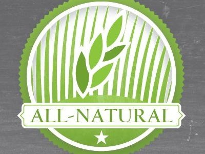All Natural badge grass star texture wheat