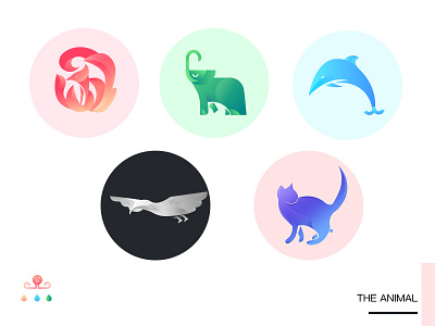 animals elephants the cat the eagle the nine tailed fox whales