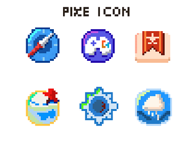 pixe icon compass games maps set up the weather theme