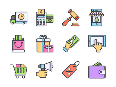 Ecommerce Icon Set