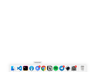 KanbanMail Mac App Icon app icon icon logo mac icon