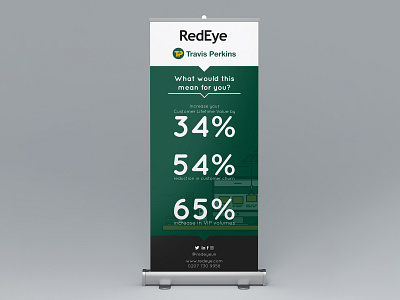 RedEye Event Roll-up badge black and white booklet booklet design booklets branding clean cover design graphic design lettering logo marketing marketing campaign marketing collateral minimal packaging rollup rollup banner typography