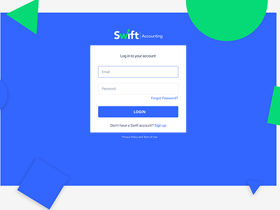 Login for Swift Accounting