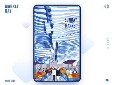 blue sunday market