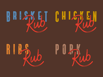 BBQ Rub type treatments