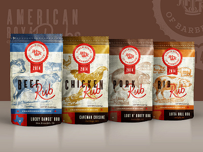 BBQ Rub Packaging