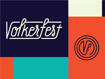 Volkerfest logo + mark