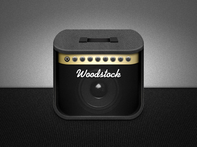 Second Woodstock Festival Icon amp amplifier festival music speaker woodstock