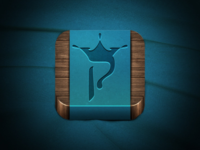 Icon of Jewish Fest 2012 App app festival icon jewish wood wooden