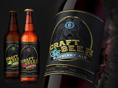 Beer logo, branding & Packaging alcohol beer beer branding beer can beverage brewery cider craft craft beer craft brew craftbeer wine