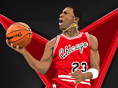 Michael Jordan Illustration