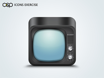 Icons Exercise icon texture tv